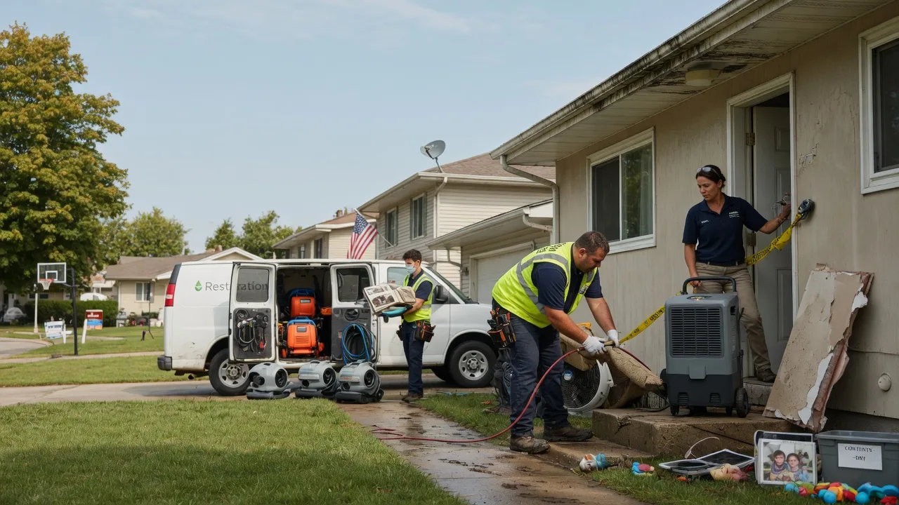 Water Damage Restoration in Jeddo, MI near me